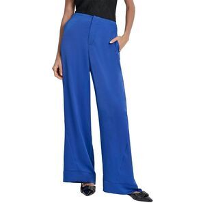 Dkny Womens Wide Leg Pant, Blue